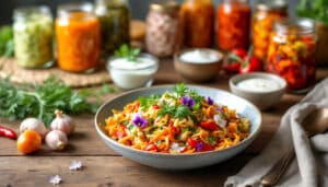 entdecken sie gesunde genüsse mit unseren schnellen rezepten für fermentierte lebensmittel! ideal für jeden geschmack, bereichern sie ihre ernährung mit vielfältigen, schmackhaften und nährstoffreichen optionen. perfekt für alle, die schnell und gesund kochen möchten.