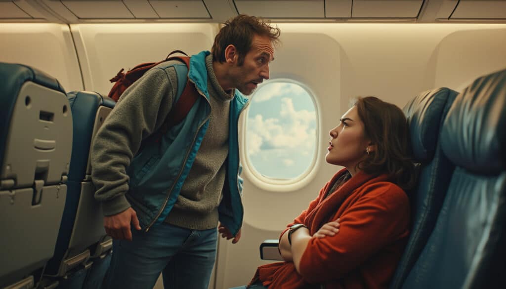 in einem spannenden vorfall am flughafen nimmt ein reisender das recht selbst in die hand, nachdem er auf einen unhöflichen fluggast trifft. wer hat in dieser situation recht und wie gehen menschen mit konflikten auf reisen um? erfahren sie mehr über die verschiedenen perspektiven und die frage des richtigen verhaltens in der luftfahrt.