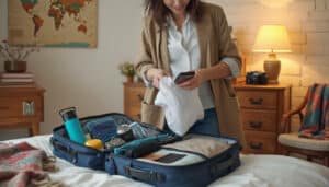 entdecken sie, wie ein reisender für einen dreitägigen ausflug mit nur einer kleinen umhängetasche packt und dabei genügend platz für alles wichtige hat. praktische tipps und clevere tricks für minimalistisches reisen!
